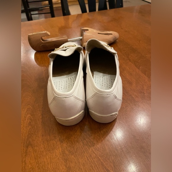 Maus and Hoffman White Italian Horsebit Loafers 8.5 with trees main image 10
